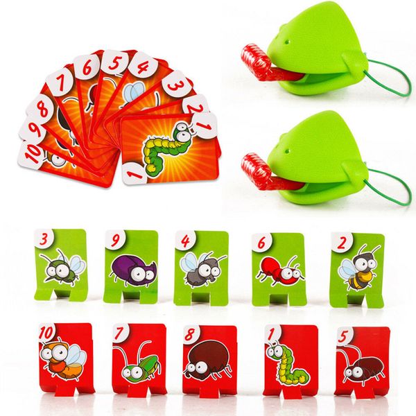 funny deskgame toys chameleon lizard mask wagging tongue lick cards board game for children family party toys
funny deskgame toys chameleon lizard mask wagging tongue lick cards board game for children family party toys