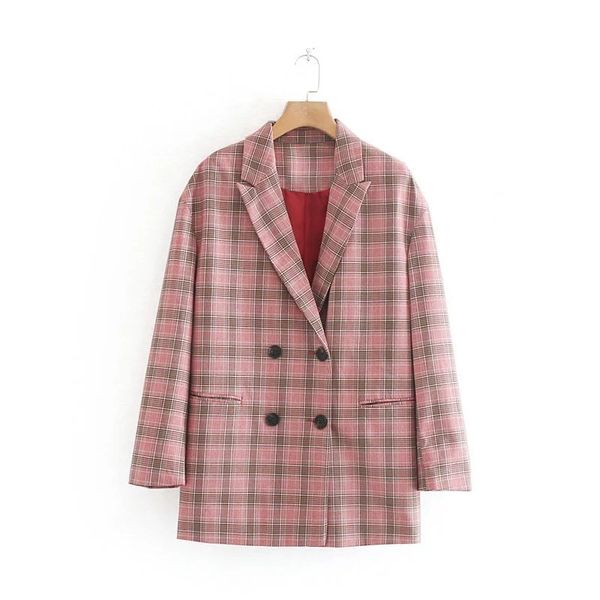 cxn-9516 women's dress new products loose-fit pattern suit jacket, Black;white