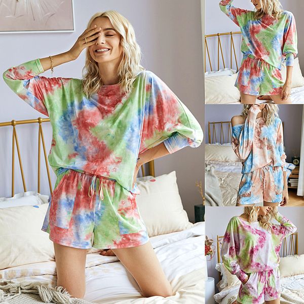 fashion casual long sleeves women home clothes 2020 elegant loose pajama sets for ladies, Blue;gray
fashion casual long sleeves women home clothes 2020 elegant loose pajama sets for ladies, Blue;gray