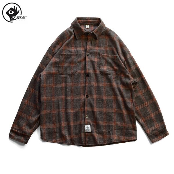 men's casual shirts little raindrop men shirt long sleeve spring sanding plaid plus-sized male clothing, White;black
men's casual shirts little raindrop men shirt long sleeve spring sanding plaid plus-sized male clothing, White;black