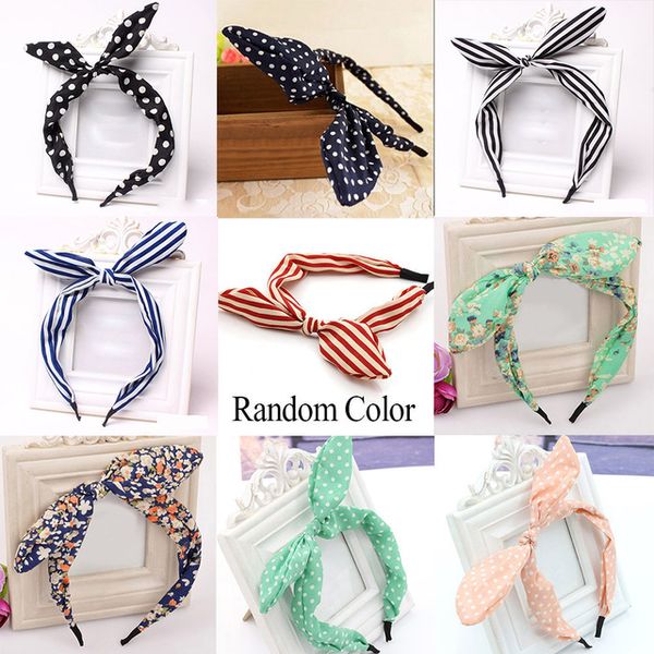 mujeres niña women girls fabric cute sweet big ribbon bow rabbit headbands elastic stretchy striped dot hair bands hair accessories gifts, Black;brown
mujeres niña women girls fabric cute sweet big ribbon bow rabbit headbands elastic stretchy striped dot hair bands hair accessories gifts, Black;brown