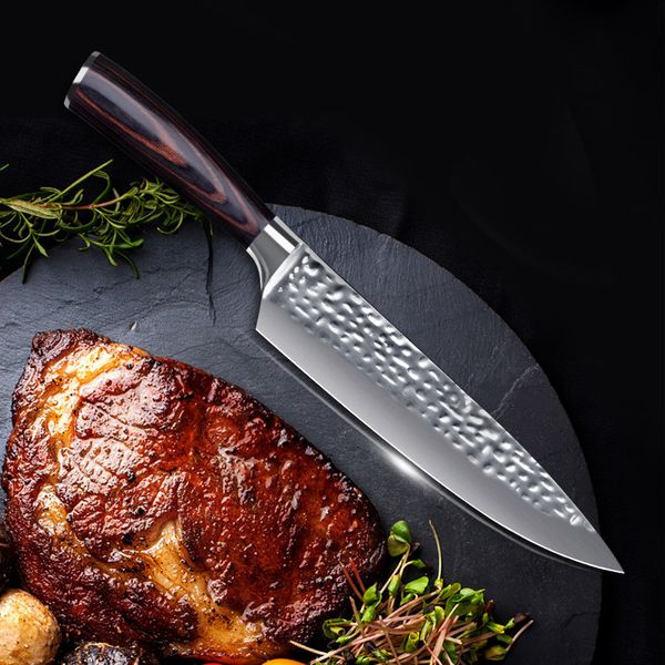 Chef Kitchen Knife 8 Inch 7CR17 Stainless Steel Sharp Profession Japanese Forging Anti-stick Cleaver Vegetable Paring Knifes Cooking Tools
Chef Kitchen Knife 8 Inch 7CR17 Stainless Steel Sharp Profession Japanese Forging Anti-stick Cleaver Vegetable Paring Knifes Cooking Tools