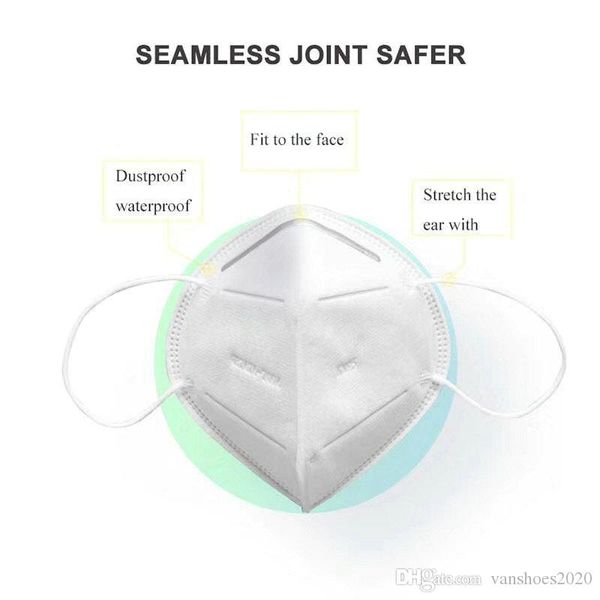 50pc kn95 face mask disposable mask filtration non-woven fabric protective masks for dust particles pollution anti wholesale factory
50pc kn95 face mask disposable mask filtration non-woven fabric protective masks for dust particles pollution anti wholesale factory