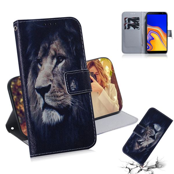 wallet case for samsung galaxy j4 plus filp cover selling coloured pattern wolf tiger lion owl dog with card slot design
wallet case for samsung galaxy j4 plus filp cover selling coloured pattern wolf tiger lion owl dog with card slot design