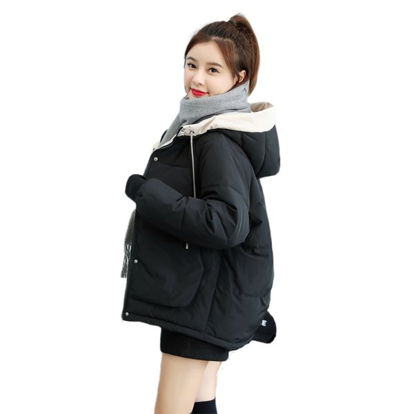 korean style winter oversized black parkas for womens casual thick outwear hooded thick solid coats feminina ing
korean style winter oversized black parkas for womens casual thick outwear hooded thick solid coats feminina ing