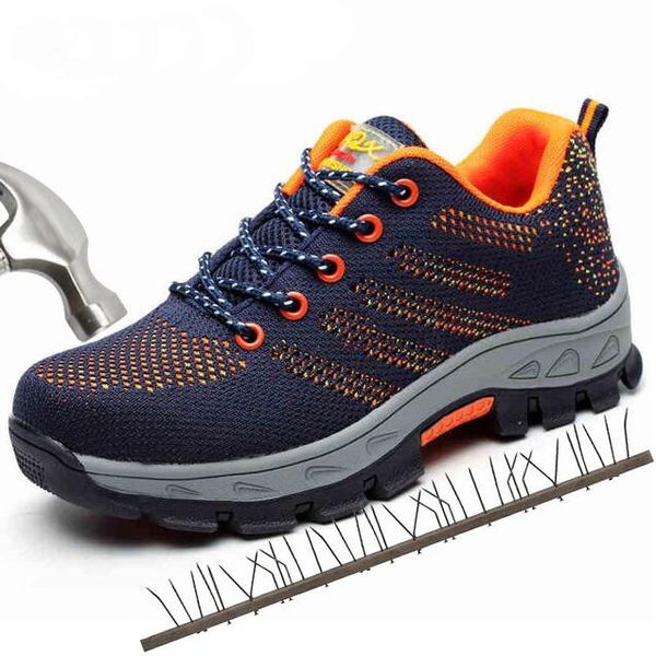 men working safety boots plus size 45 46 outdoor steel toe breathable sneakers protective puncture proof safety shoes for men, Black
men working safety boots plus size 45 46 outdoor steel toe breathable sneakers protective puncture proof safety shoes for men, Black