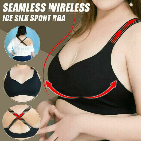 new fashion women seamless comfort bra underwear shapewear sports stretch crop vest support hot, Black;white
new fashion women seamless comfort bra underwear shapewear sports stretch crop vest support hot, Black;white