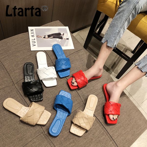 ltarta 2020 summer fashion shallow mouth flat bottom shape slippers woven outdoor casual open-toe female slippers, Black
ltarta 2020 summer fashion shallow mouth flat bottom shape slippers woven outdoor casual open-toe female slippers, Black