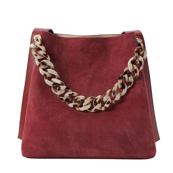 genuine lealther women's bag large capacity chain bags wide shoulder bucket bag frosted leather shoulder gn-sb-bdstlt
genuine lealther women's bag large capacity chain bags wide shoulder bucket bag frosted leather shoulder gn-sb-bdstlt
