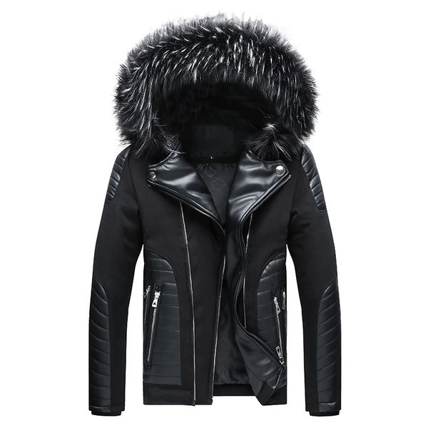 2019 new men's fur wool winter casual jackets coat for men coat black puffer jacket warm overcoat parka cotton down
2019 new men's fur wool winter casual jackets coat for men coat black puffer jacket warm overcoat parka cotton down
