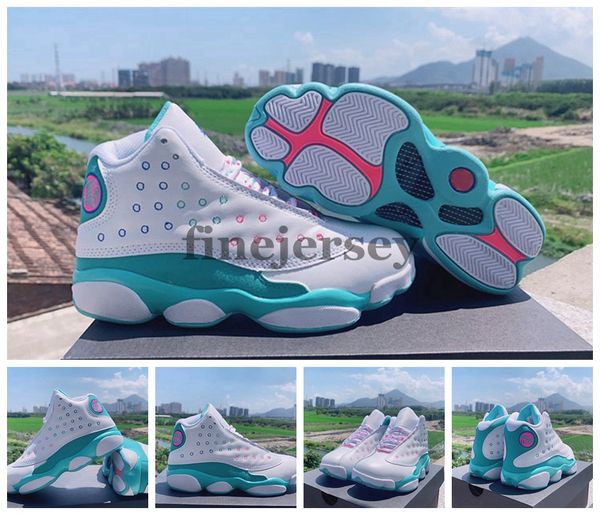 2020 new 13 gs aurora green women basketball shoes sneakers 13s playground jumpman trainers designer sports zapatos size 36-40
2020 new 13 gs aurora green women basketball shoes sneakers 13s playground jumpman trainers designer sports zapatos size 36-40