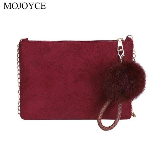 elegant classic women scrub bags ladies pu leather envelope clutch handbag chain messenger bag laides pompom ball crossbody bag
elegant classic women scrub bags ladies pu leather envelope clutch handbag chain messenger bag laides pompom ball crossbody bag