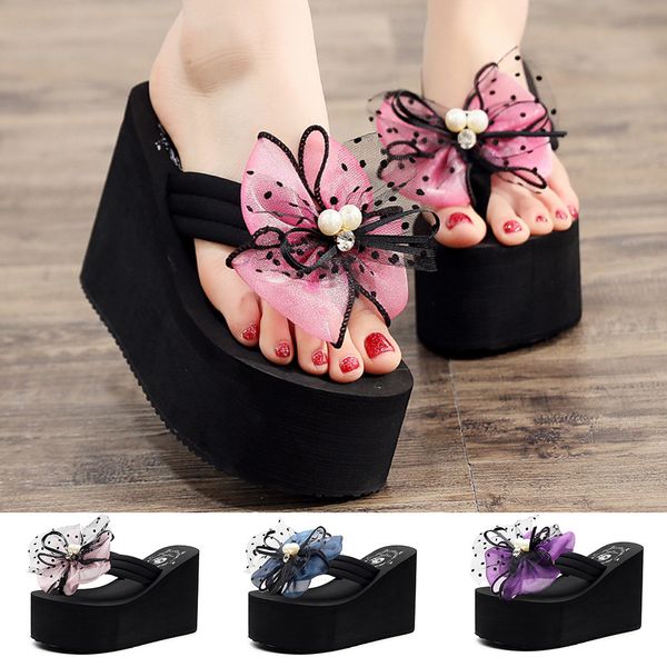 chamsgend women's three diamonds bow 11cm women's solid color bow flowers pearl wedges flip beach sandals sandals slippers
chamsgend women's three diamonds bow 11cm women's solid color bow flowers pearl wedges flip beach sandals sandals slippers