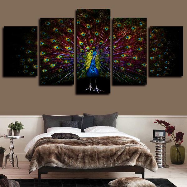 5 panels canvas wall art beauty peacock pictures paintings giclee hd prints and posters on canvas oil paintngs artwork
5 panels canvas wall art beauty peacock pictures paintings giclee hd prints and posters on canvas oil paintngs artwork