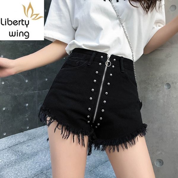 street womens summer embroidered flares denim fashion casual high waist zipper tassel loose wide leg shorts, Blue
street womens summer embroidered flares denim fashion casual high waist zipper tassel loose wide leg shorts, Blue