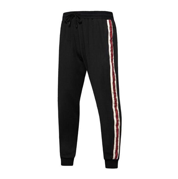 casual jogging pants men sport striped side drawstring sweatpants men joggers trousers mid waist pocket running pant, Black
casual jogging pants men sport striped side drawstring sweatpants men joggers trousers mid waist pocket running pant, Black