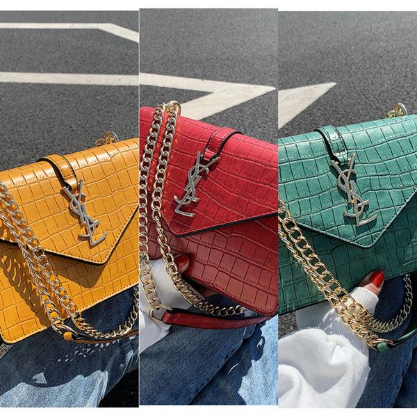 chain stone pattern square 2020 women's small bag all-match single shoulder slanting small square bag tide, White
chain stone pattern square 2020 women's small bag all-match single shoulder slanting small square bag tide, White