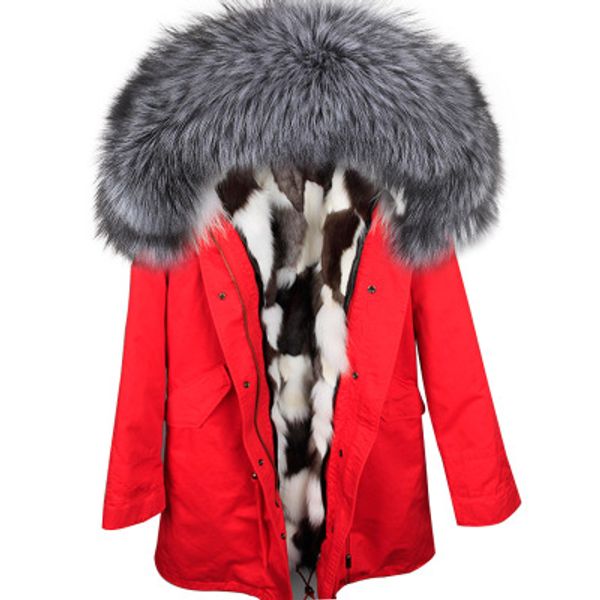 snow coats silver grey fox fur trim maomaokong brand black and white grid fox fur lining women long red parkas
snow coats silver grey fox fur trim maomaokong brand black and white grid fox fur lining women long red parkas