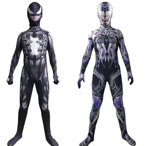 as venom cosplay costume spiderman tights christmas costume children venom cos clothing as, Black;red
as venom cosplay costume spiderman tights christmas costume children venom cos clothing as, Black;red