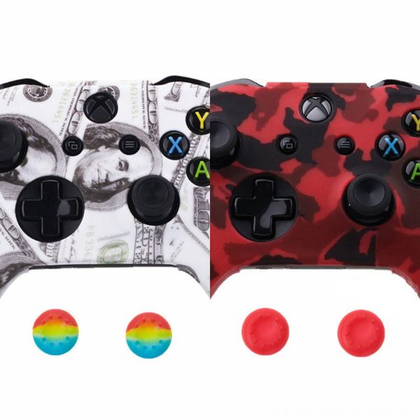 s5keu ivyueen 1 x soft silicone protective skin cover case + 2 x thumb sticks caps grips for microsoft xbox one 1 wireless controller
s5keu ivyueen 1 x soft silicone protective skin cover case + 2 x thumb sticks caps grips for microsoft xbox one 1 wireless controller