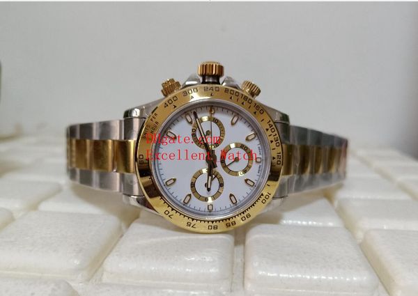 8 style bp watches 40 mm 7750 movement 116503 116523 116520 two tone gold sapphire glass chronograph automatic mens watches, Slivery;brown
8 style bp watches 40 mm 7750 movement 116503 116523 116520 two tone gold sapphire glass chronograph automatic mens watches, Slivery;brown