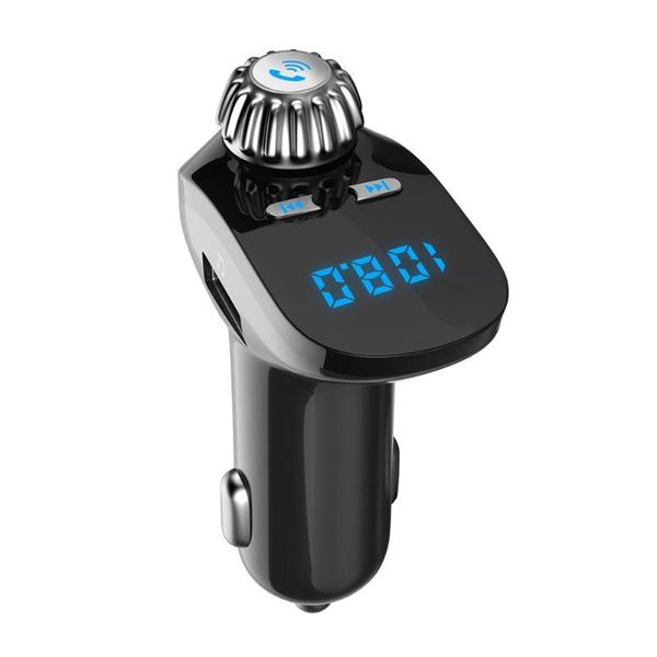 

bluetooth car hands-kit fm transmitter modulator mp3 player wireless radio adapter 3.1a quick charge dual usb car charger