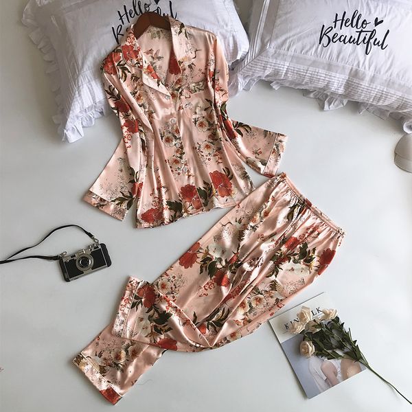 spring autumn female 2 pieces nightwear long sleeve pajama pyjama set print flower sleepwear suit lounge home wear l xl, Blue;gray
spring autumn female 2 pieces nightwear long sleeve pajama pyjama set print flower sleepwear suit lounge home wear l xl, Blue;gray