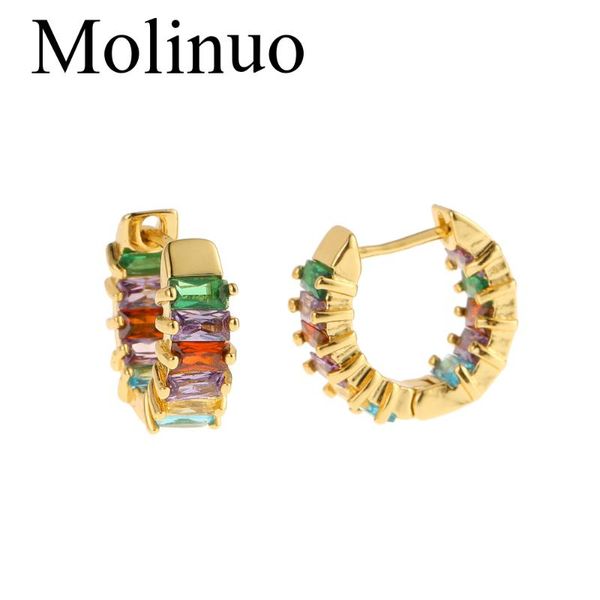 hoop & huggie molinuo rainbow cz earring for lady fashion jewelry colorful square cubic zirconia luxury gold filled earrings, Golden;silver
hoop & huggie molinuo rainbow cz earring for lady fashion jewelry colorful square cubic zirconia luxury gold filled earrings, Golden;silver
