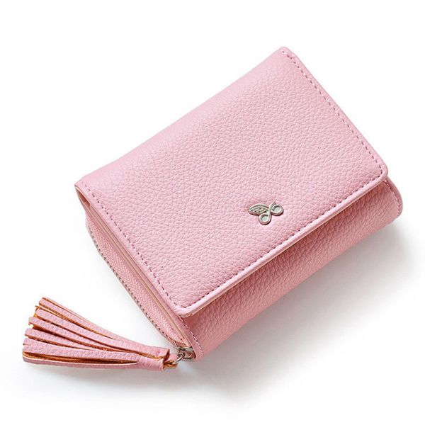 tassel women wallet with zipper coin pocket card holder brand ladies purse small wallets female cartera hot, Red;black
tassel women wallet with zipper coin pocket card holder brand ladies purse small wallets female cartera hot, Red;black
