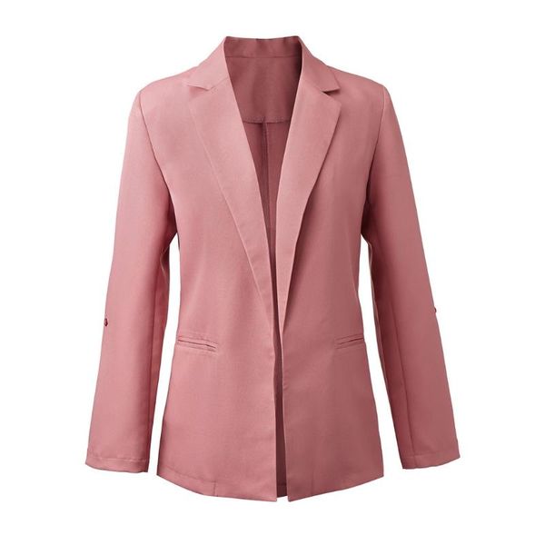 2019 new fashion long slim type winter women long sleeve blazer open front short cardigan work office coat z725, White;black
2019 new fashion long slim type winter women long sleeve blazer open front short cardigan work office coat z725, White;black