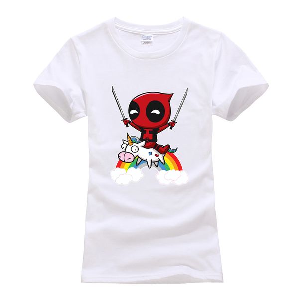 o-neck harajuku t shirts cute deadpool 2019 summer women short sleeve t-shirts cotton novelty cartoon camisetas tee shirt femme, White
o-neck harajuku t shirts cute deadpool 2019 summer women short sleeve t-shirts cotton novelty cartoon camisetas tee shirt femme, White