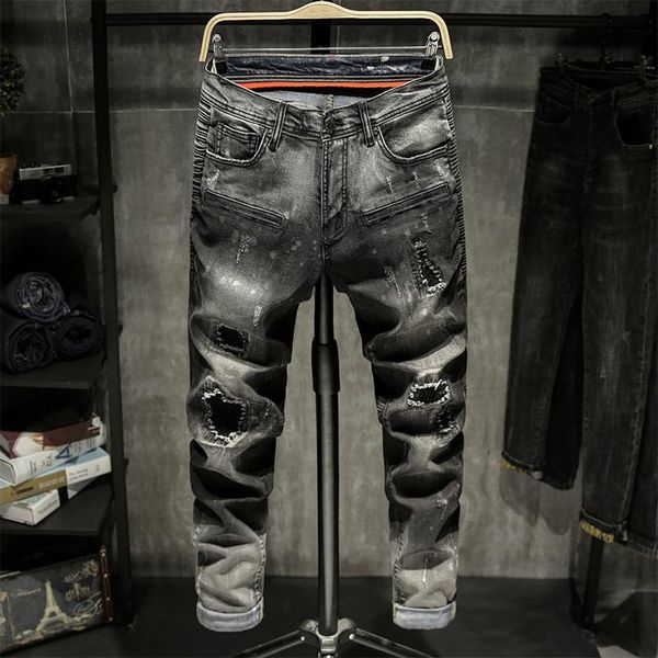 2020 новй бѬенд мода Ѭоконе дизайнеѬкие мђжкие джин balman square jeans мооикл Ѭ, Blue
2020 новй бѬенд мода Ѭоконе дизайнеѬкие мђжкие джин balman square jeans мооикл Ѭ, Blue