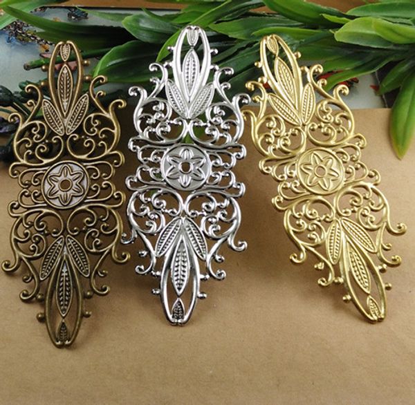 basehome 10pcs/lot 35x87mm vintage retro copper flower charms pendant jewelry findings diy fashion jewelry handmade material, Bronze;silver
basehome 10pcs/lot 35x87mm vintage retro copper flower charms pendant jewelry findings diy fashion jewelry handmade material, Bronze;silver