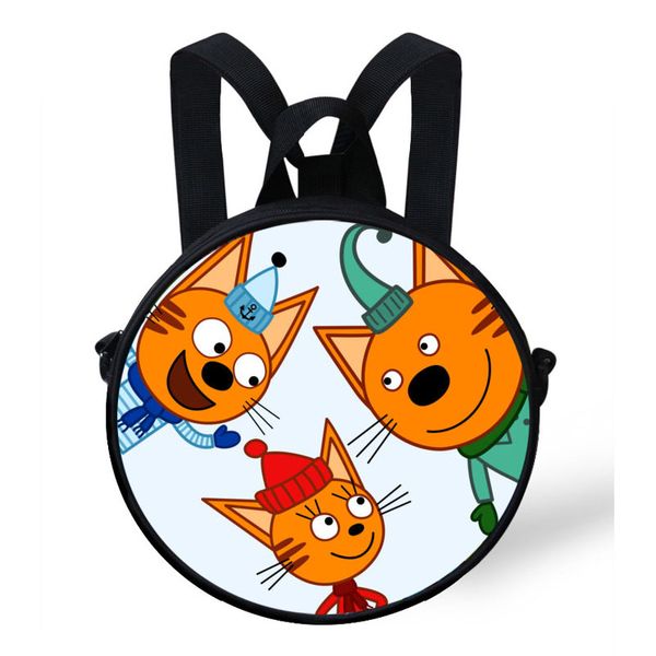 9-inch round bag for russian cartoon kid-e-cats print backpack for children boys girls preschool backpack baby kindergarten
9-inch round bag for russian cartoon kid-e-cats print backpack for children boys girls preschool backpack baby kindergarten