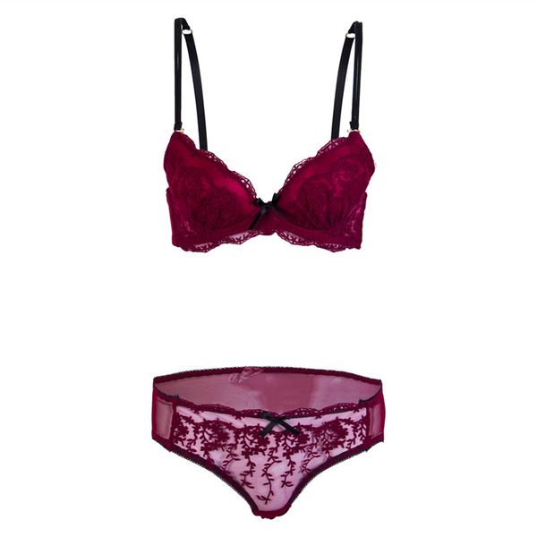 women ladies girl lace crochet push up bra brief sets summer sleepwear brassiere enhancer padded underwire bra set knickers, Red;black
women ladies girl lace crochet push up bra brief sets summer sleepwear brassiere enhancer padded underwire bra set knickers, Red;black