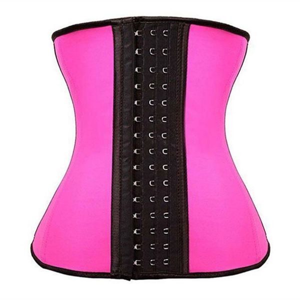 iolpr women corset slimming belt waist shaper black 100% latex waist trainer three-breasted steel bone shapewear body shapers, Black;white
iolpr women corset slimming belt waist shaper black 100% latex waist trainer three-breasted steel bone shapewear body shapers, Black;white