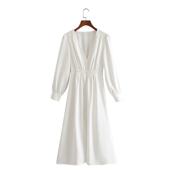 tangada korea solid white dress women v neck long sleeve pleated vintage korean fashion loose long dress ladies vestidos 3h313, Black;gray
tangada korea solid white dress women v neck long sleeve pleated vintage korean fashion loose long dress ladies vestidos 3h313, Black;gray