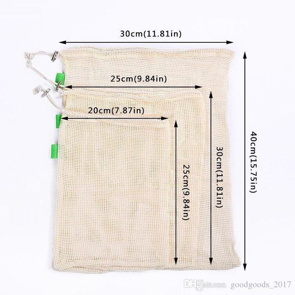 3pcs reusable produce bags for fruit vegetable drawstring cotton mesh potato onion storage bags home kitchen organizer supplies k804
3pcs reusable produce bags for fruit vegetable drawstring cotton mesh potato onion storage bags home kitchen organizer supplies k804