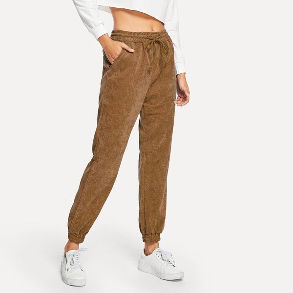 2019 winter women sports pants thicken solid corduroy pants gym workout fitness casual loose long elastic trouser warm, Black;blue
2019 winter women sports pants thicken solid corduroy pants gym workout fitness casual loose long elastic trouser warm, Black;blue