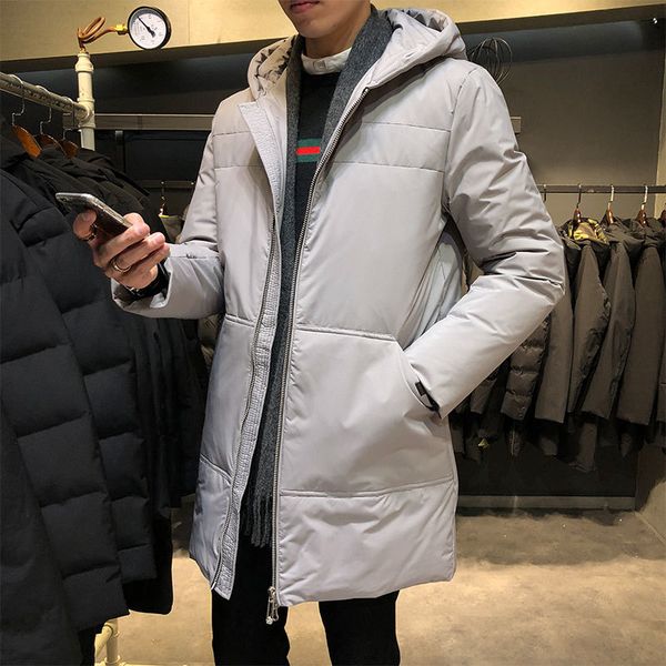winter down jacket men's warm thick fashion parka men solid color hooded coat man loose casual long cotton jacket male clothes, Black
winter down jacket men's warm thick fashion parka men solid color hooded coat man loose casual long cotton jacket male clothes, Black