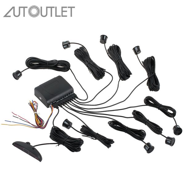 autoutlet 8 sensors buzzer 30mm front rear led parking sensor reverse backup assistance car parking radar monitor detector
autoutlet 8 sensors buzzer 30mm front rear led parking sensor reverse backup assistance car parking radar monitor detector