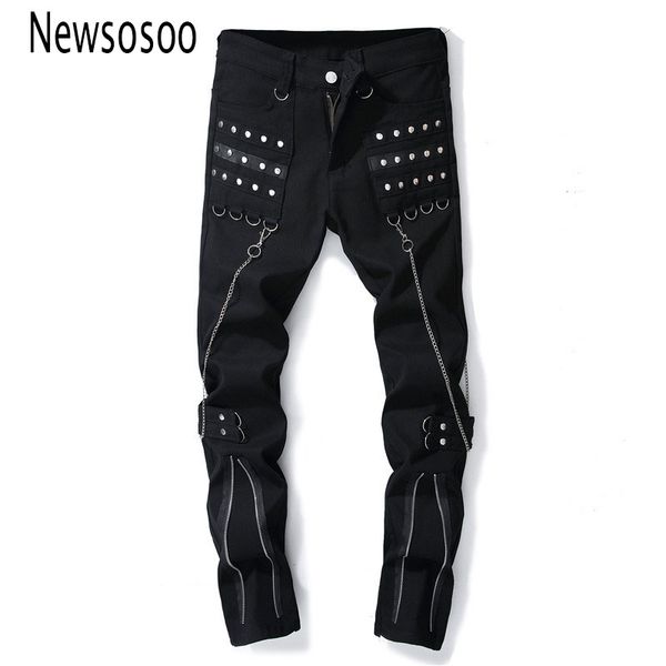 european american style mens jeans luxury men's black jeans trousers slim straight multiple zipper flare pants for men, Blue
european american style mens jeans luxury men's black jeans trousers slim straight multiple zipper flare pants for men, Blue