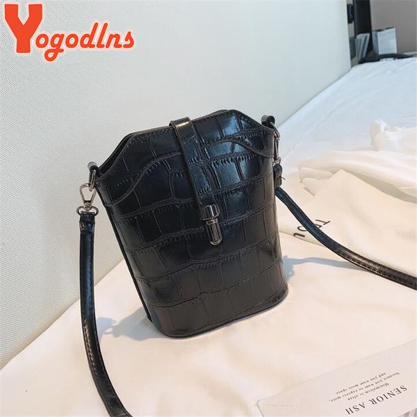 yogodlns luxury bucket women sling shoulder bag with lock girl ins popular crossbody messenger bags vintage style handbag purse cx200622
yogodlns luxury bucket women sling shoulder bag with lock girl ins popular crossbody messenger bags vintage style handbag purse cx200622