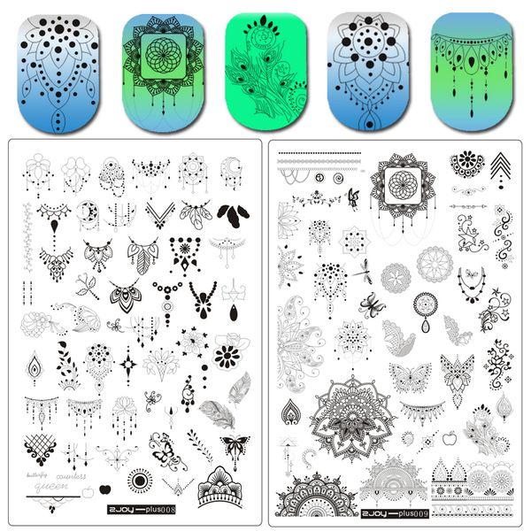 wakefulness 1pcs necklace pattern nail stamping plates big size painting nail art stencil templates manicure stamp tools, White
wakefulness 1pcs necklace pattern nail stamping plates big size painting nail art stencil templates manicure stamp tools, White