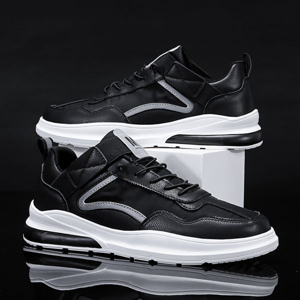 2020 men shoes men casual shoes comfortable breathable trend sport sneakers zapatos hombre lace-up footwears, Black
2020 men shoes men casual shoes comfortable breathable trend sport sneakers zapatos hombre lace-up footwears, Black