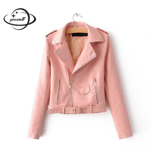womens faux leather jacket spring autumn female coat clothing turn-down collar zipper belt streetwear woman outerwear clothes 83, Black
womens faux leather jacket spring autumn female coat clothing turn-down collar zipper belt streetwear woman outerwear clothes 83, Black