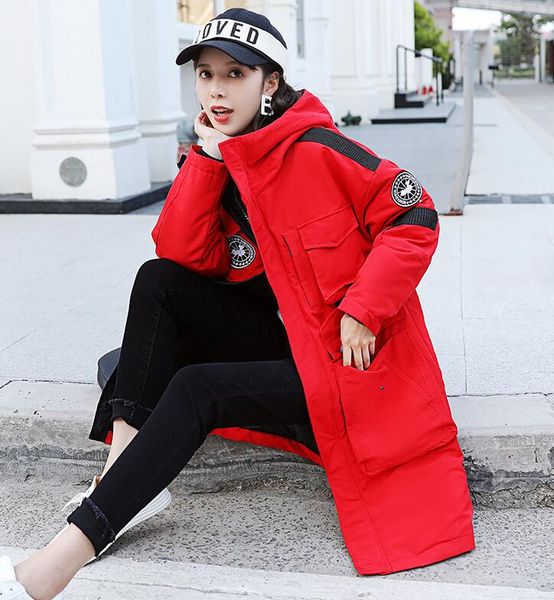 2019 new hooded parkas coat women's fashion casual cotton winter warm lady mid-long hooded ladies jacket female outerwear, Black
2019 new hooded parkas coat women's fashion casual cotton winter warm lady mid-long hooded ladies jacket female outerwear, Black