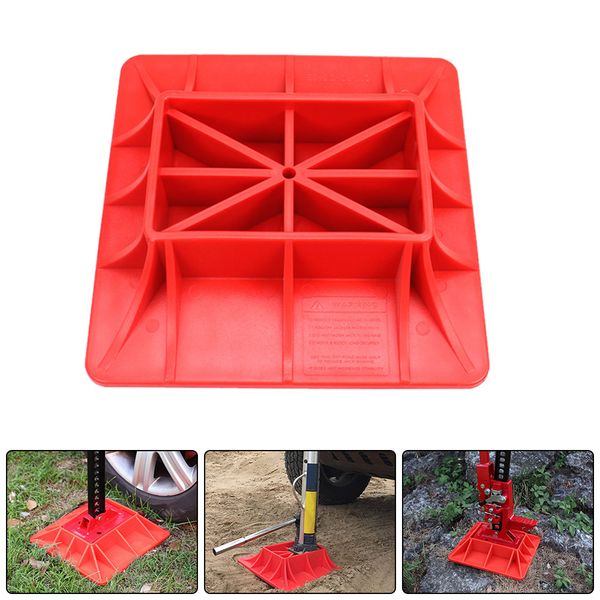 290x290mm pp hi-lift jack offroading gear base surface pad to alleviate jack hoisting sinkage offroad base on soft ground mud
290x290mm pp hi-lift jack offroading gear base surface pad to alleviate jack hoisting sinkage offroad base on soft ground mud