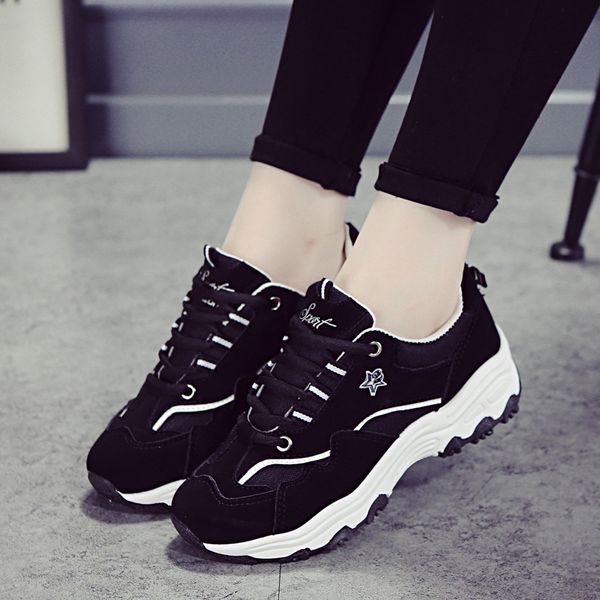 spring 2018 autumn women sneakers air mesh breathable flat platform casual shoes female trainers mx200425, Black
spring 2018 autumn women sneakers air mesh breathable flat platform casual shoes female trainers mx200425, Black
