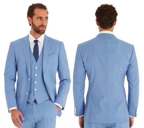 groomsman wedding tuxedos men prom party jacket blazer 3 piece suit(jacket+pants+vest)fit sky blue groom tuxedos notch lapel slim df2019, White;black
groomsman wedding tuxedos men prom party jacket blazer 3 piece suit(jacket+pants+vest)fit sky blue groom tuxedos notch lapel slim df2019, White;black